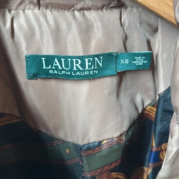 Ralph Lauren Quilted Jacket Faux Leather - Picture 7 of 11